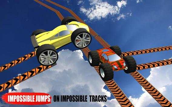 98% Impossible Monster Car Race screenshot 3