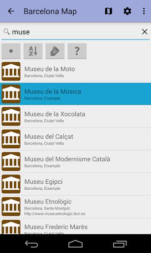 Barcelona City Map Lite screenshot 3