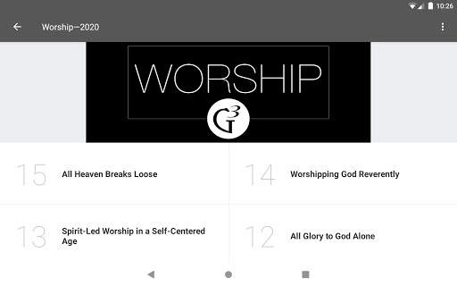 G3 Conference screenshot 5