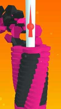 Fall Stack Ball 3D - Stack breaker Platforms Crush screenshot 2