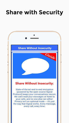 Signal Private Messenger Guide and Tips - 2021 screenshot 3