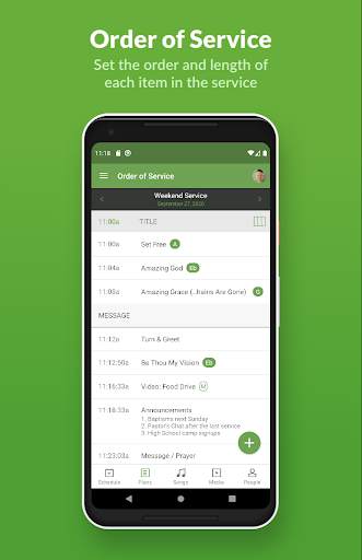 Planning Center Services скриншот 4