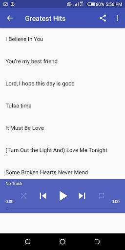 Don Williams Songs screenshot 4