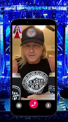 WWE superstar Fake Video Call screenshot 3