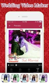 Wedding Video Maker скриншот 7