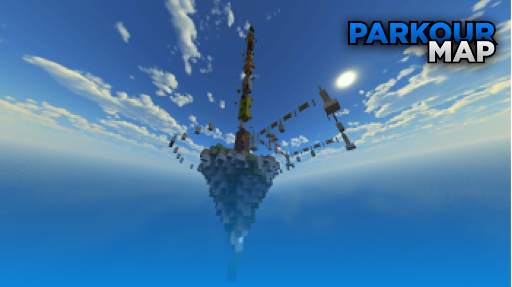 100 levels parkour for Minecraft screenshot 2