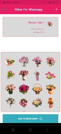 Stiker Flowers For Whatsapp screenshot 4