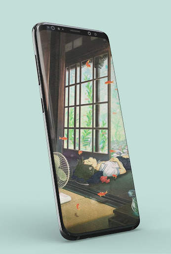 Aesthetic Anime Wallpaper Offline screenshot 3