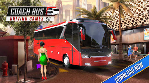 Coach Bus 3D Driving Games screenshot 8
