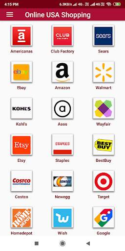 Online USA Shopping screenshot 1