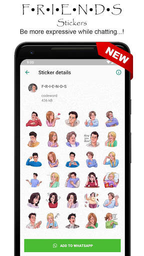 WhatsApp Stickers | WAStickerApps Free 1 تصوير الشاشة