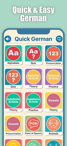 Quick and Easy German Lessons скриншот 1