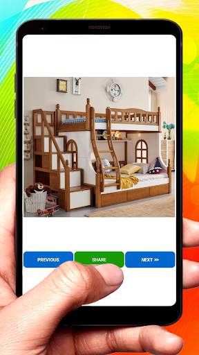 Wooden Designer Bed скриншот 6
