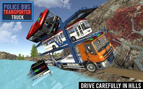 Polisi truk bus transporter screenshot 9