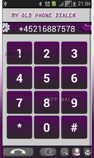 My Old Phone Dialer screenshot 2