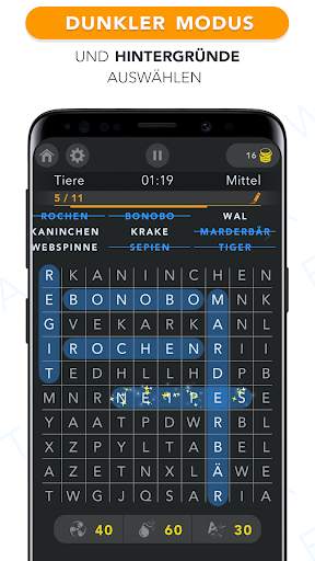 Wortsuche Spiel Deutsch screenshot 5