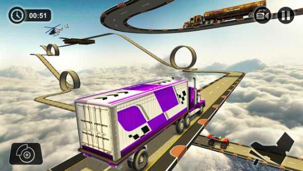 Impossible 18 wheeler Truck Driving Tracks screenshot 8