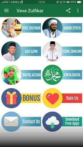 Offline Sholawat Veve Zulfikar screenshot 1