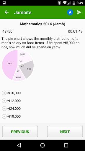 Jambite: Free JAMB, Post UTME & WAEC Past Question screenshot 1