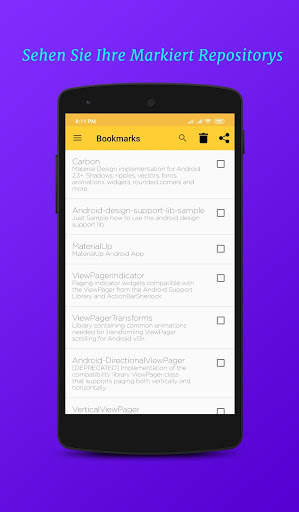 Android-Repositorys in Github-700   Repositorys screenshot 3