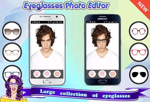eyeglasses photo editor 2 تصوير الشاشة