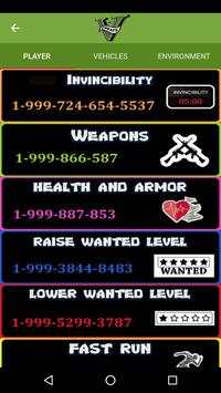 Cheats GTA 5 screenshot 5