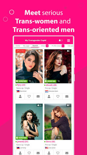 Transgender / TS dating app скриншот 3