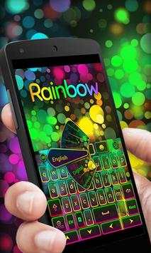 GO Keyboard Theme Rainbow screenshot 3