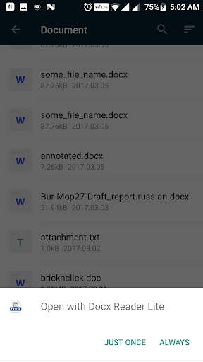 Docx Reader screenshot 5