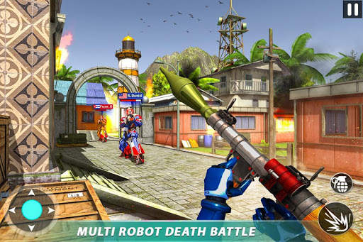เกมยิงหุ่นยนต์: เกมปืน screenshot 4