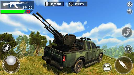 Fps Battleground Cover Fire Frontline Shooter Game screenshot 4