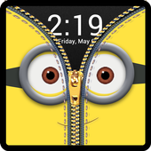 Yellow zipper - fake icon