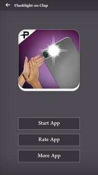 Flashlight on Clap screenshot 1