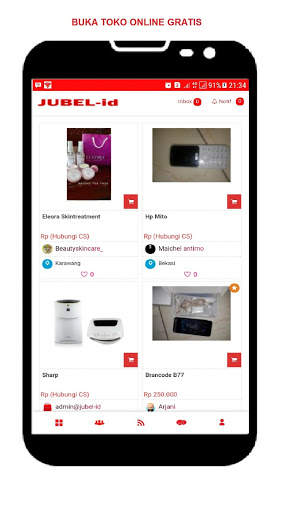 JUBEL-id - Aplikasi Jual Beli, Sosmed, & Advertise screenshot 1