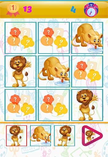 Kids Animals Sudoku Game screenshot 4