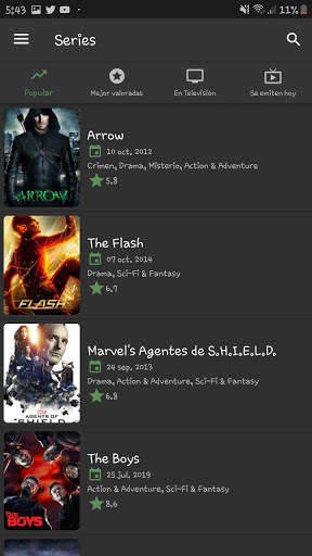 TMDb - Guía de películas y programas de televisión screenshot 3