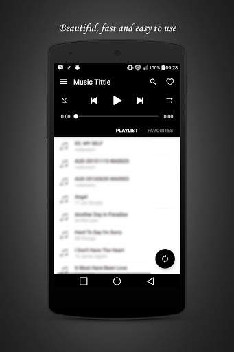 Simple MP3 Music Player screenshot 1
