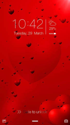 Love Romance Live Wallpaper Lock Screen 1 تصوير الشاشة