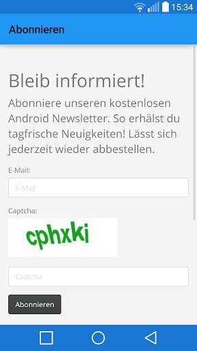 News für Android screenshot 5