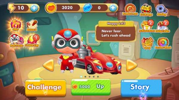Hero Racer - Car Transform Racing screenshot 7