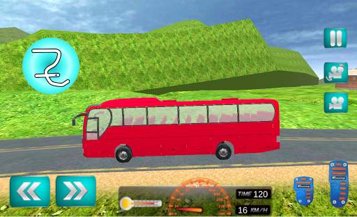 Bus Driving Hill Station Sim screenshot 3