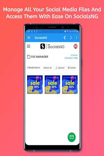 SocialsNG: All In One Social Media Management App screenshot 7