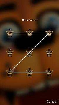 Nights Freddy's ART Image Security Pattern AppLock 6 تصوير الشاشة