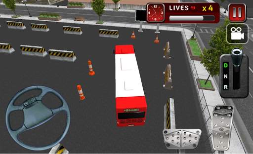 3D bas letak kereta simulator screenshot 7