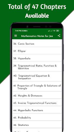 Maths Notes for JEE Offline screenshot 5