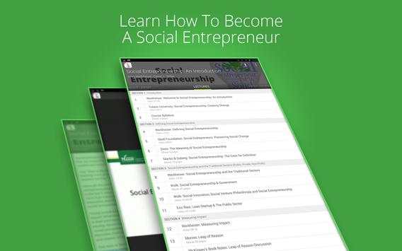 Social Entrepreneurship screenshot 5