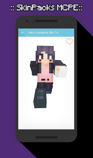 SkinPacks HeroAcademia for Minecraft screenshot 5
