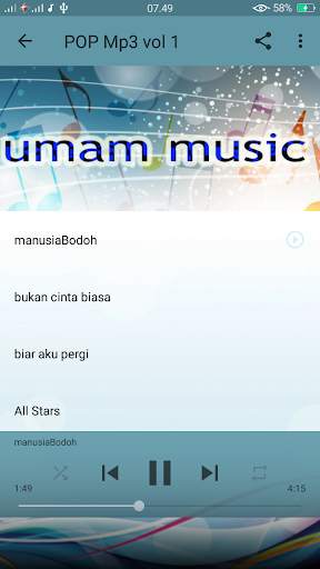 Musik POP Mp3 Offline screenshot 2