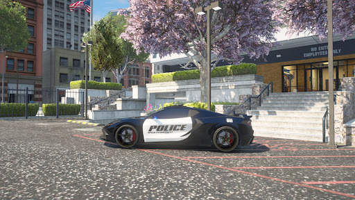 Mengemudi mobil polisi screenshot 5