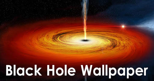 Black Hole Wallpaper HD screenshot 1